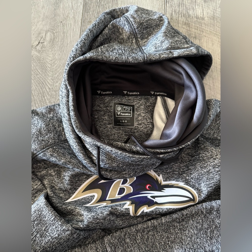 Fanatics Women’s Baltimore Ravens Hoodie - Picture 8 of 9